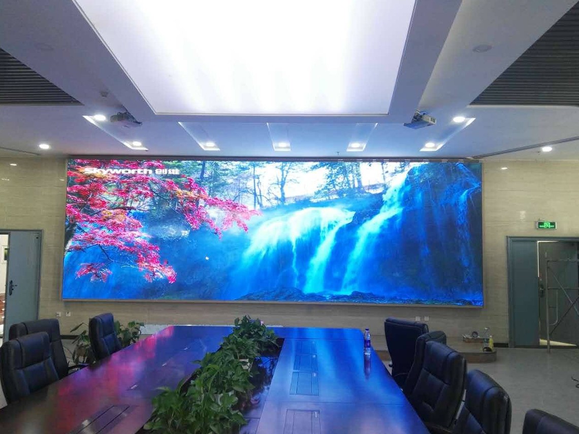 广州石溪村室内LED显示屏