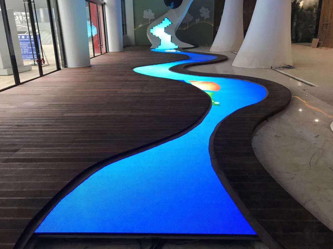 深圳科技馆室内LED显示屏