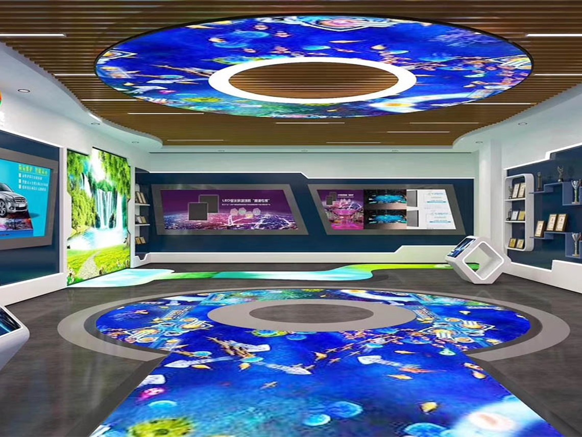 广州高创科技地砖LED显示屏